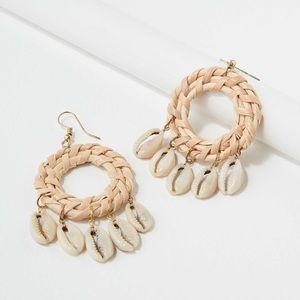 NWT Shell Dreamcatcher Earrings